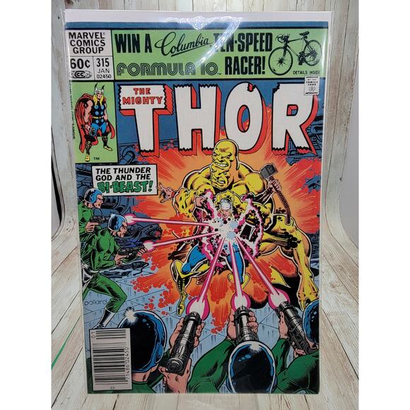 The Mighty Thor #315 (Marvel Comics January 1982) Newsstand Edition - Picture 1 of 6